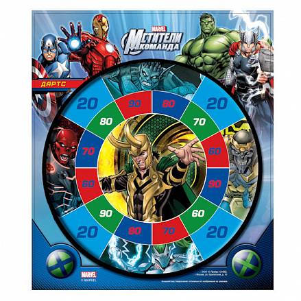 Набор для игры в дартс Marvel – Мстители 